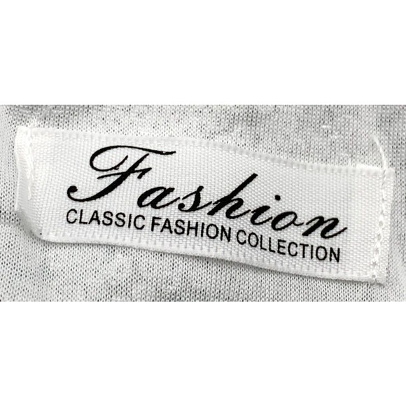 Fashion Classic Fashion Sequin Faux-Wrap Sheath Dress Silver M (US 6-8) - Picture 5 of 5